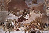 Giovanni Battista Tiepolo Canvas Paintings - Apollo and the Continents [detail 8]